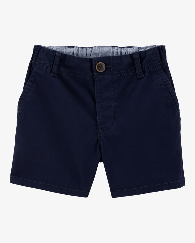 Product image 1 of Baby Stretch Chino Uniform Shorts - Navy
