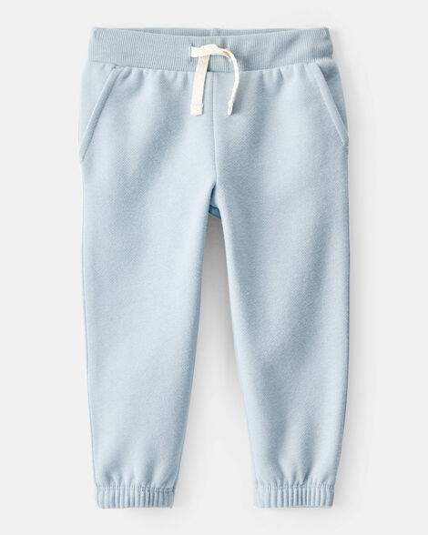 baby girl daydream fleece joggers - blue
