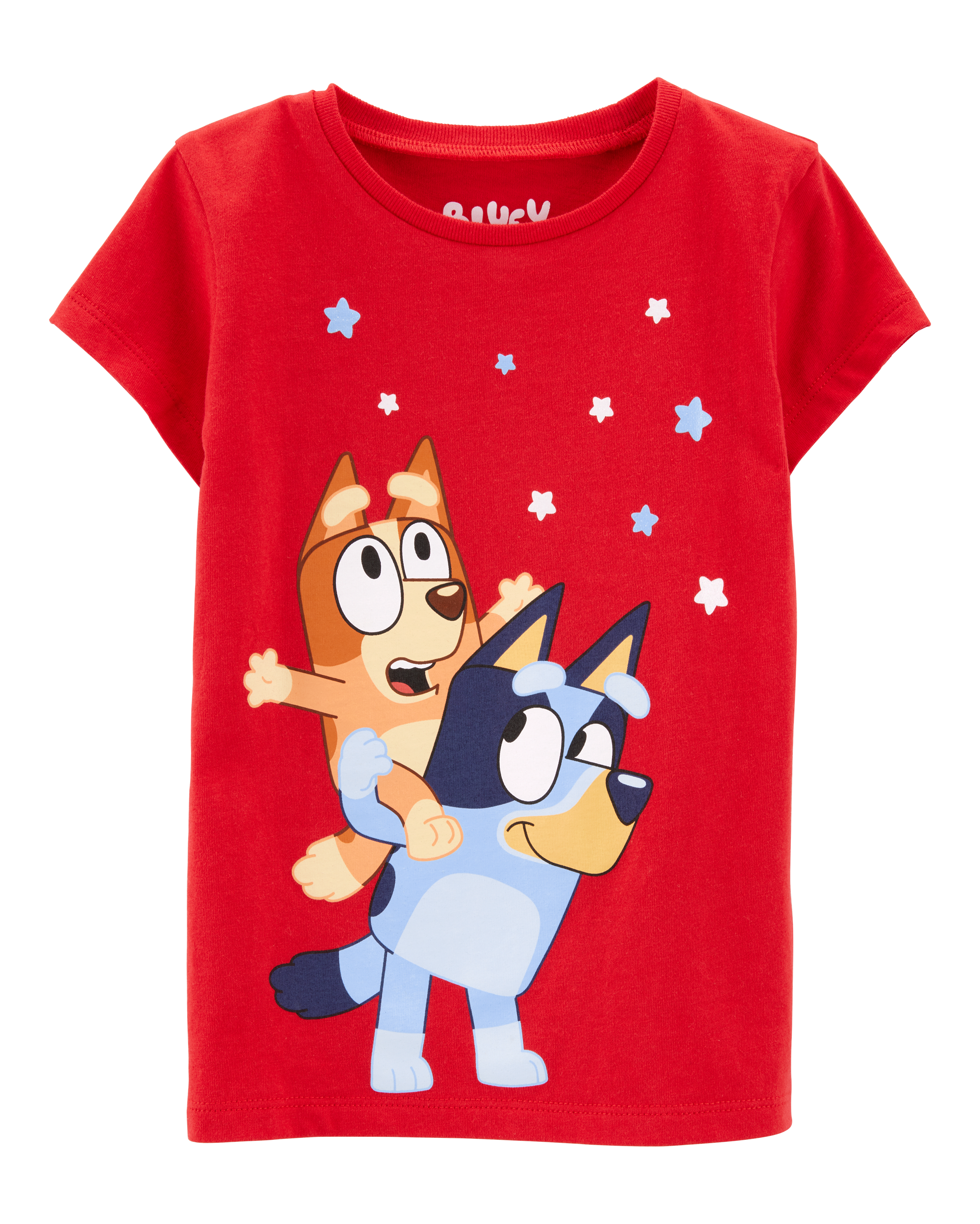 Toddler Girl 4th Of July Bluey Tee
