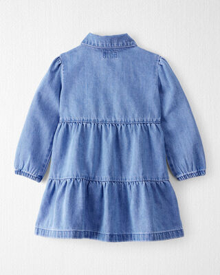 Product image 2 of Toddler Organic Cotton Chambray Dress