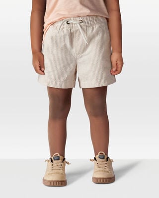 Product image 2 of Toddler Pull-On Drawstring Shorts - Khaki