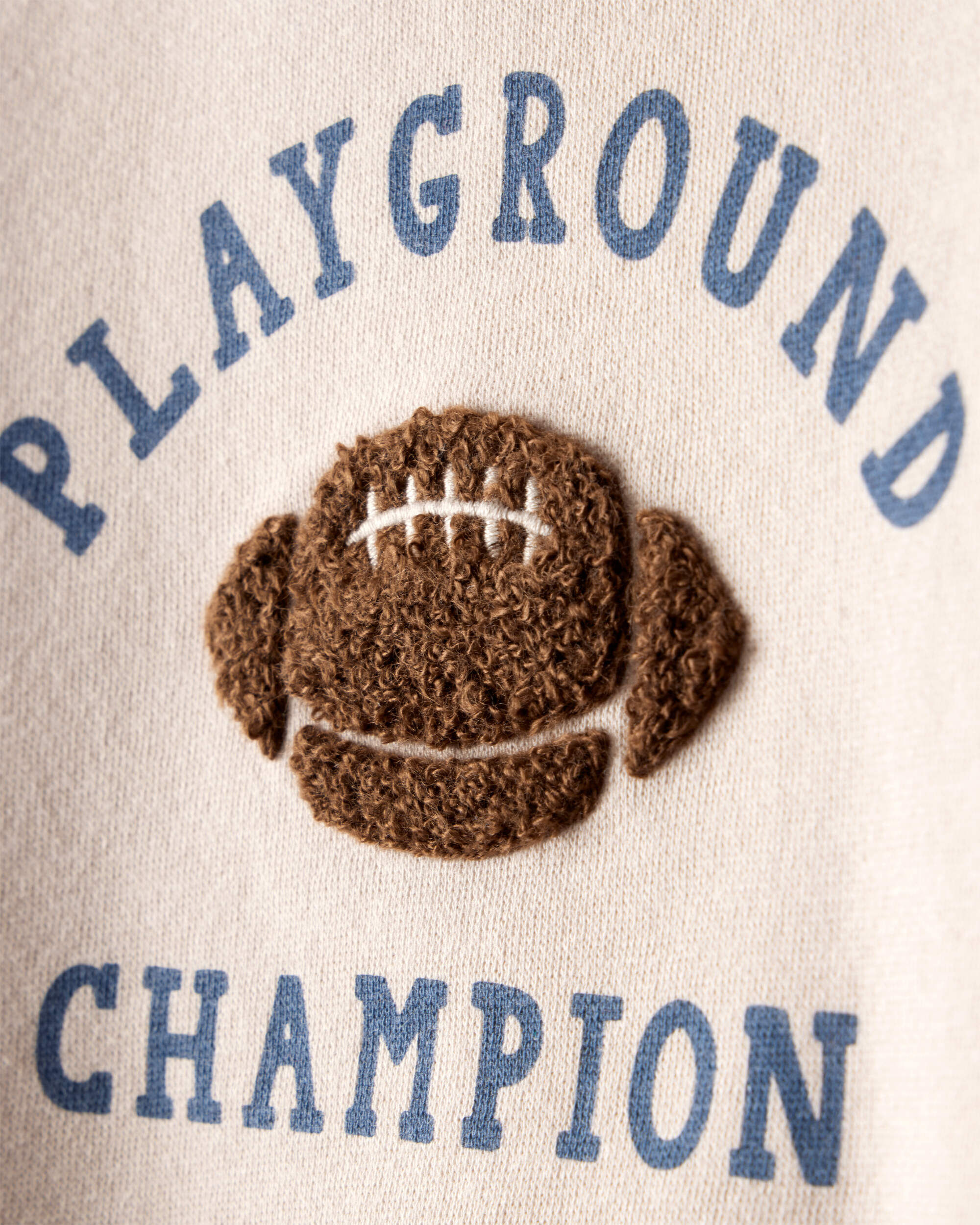 Baby Boy Football Long-Sleeve Tee & Pant Set