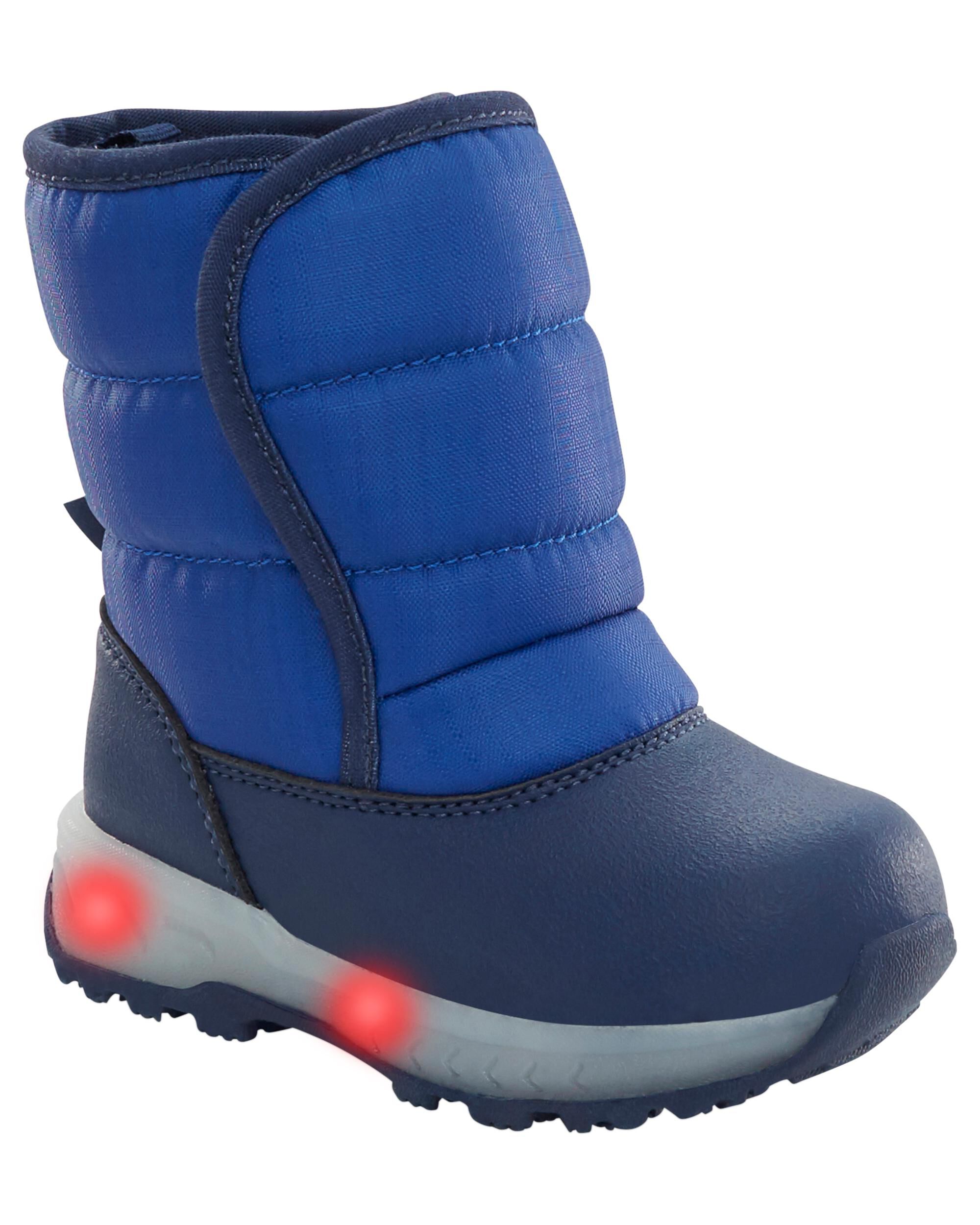 Toddler Dinosaur Light Up Snow Boots Carter s Carter s