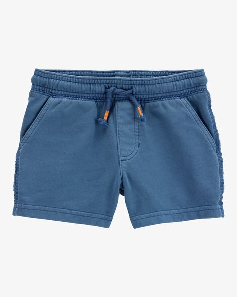 Product image 1 of Toddler Pull-On French Terry Rec Shorts - Blue