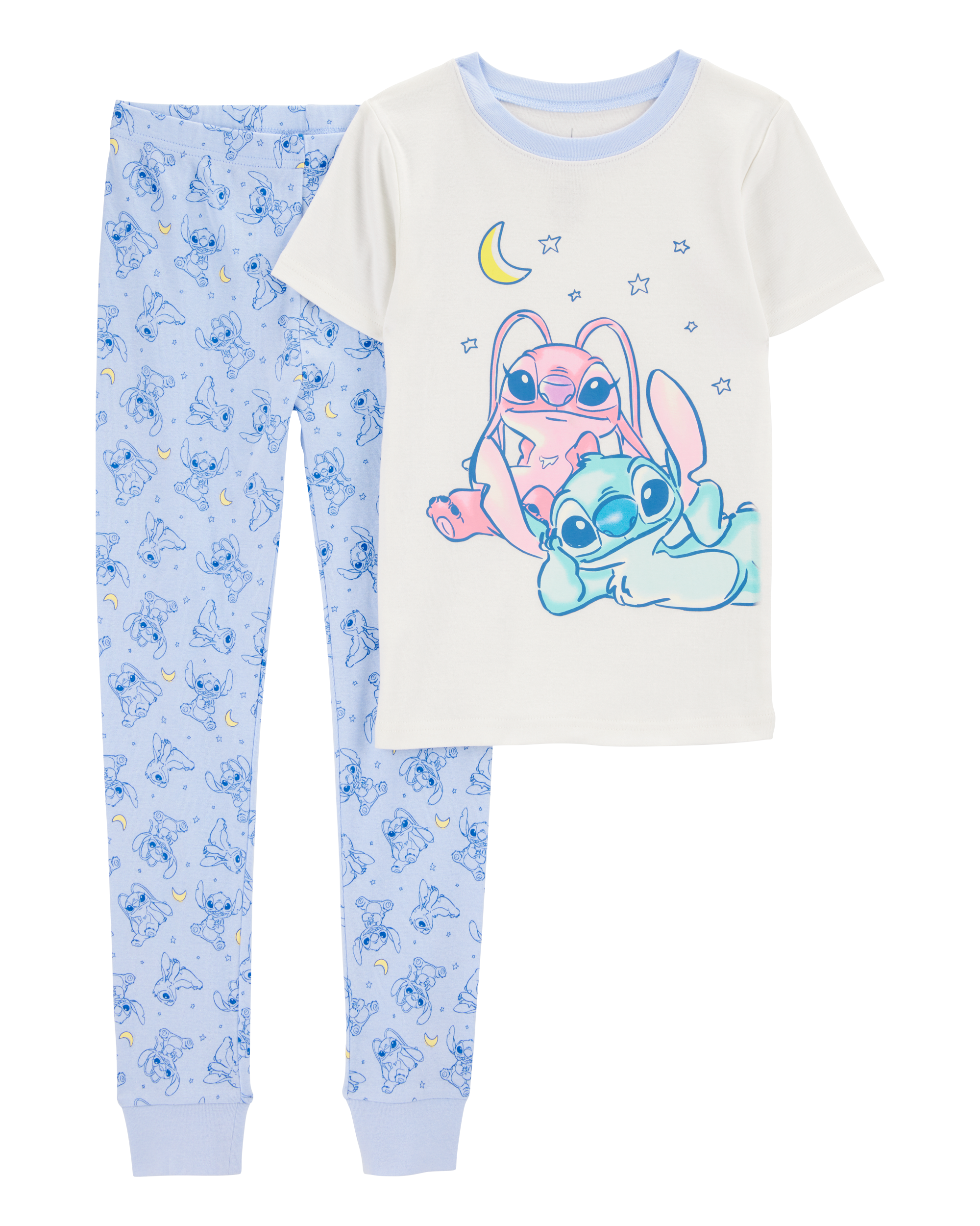 Kid Disney© Lilo & Stitch Snug Fit Cotton 2-Piece Pajamas