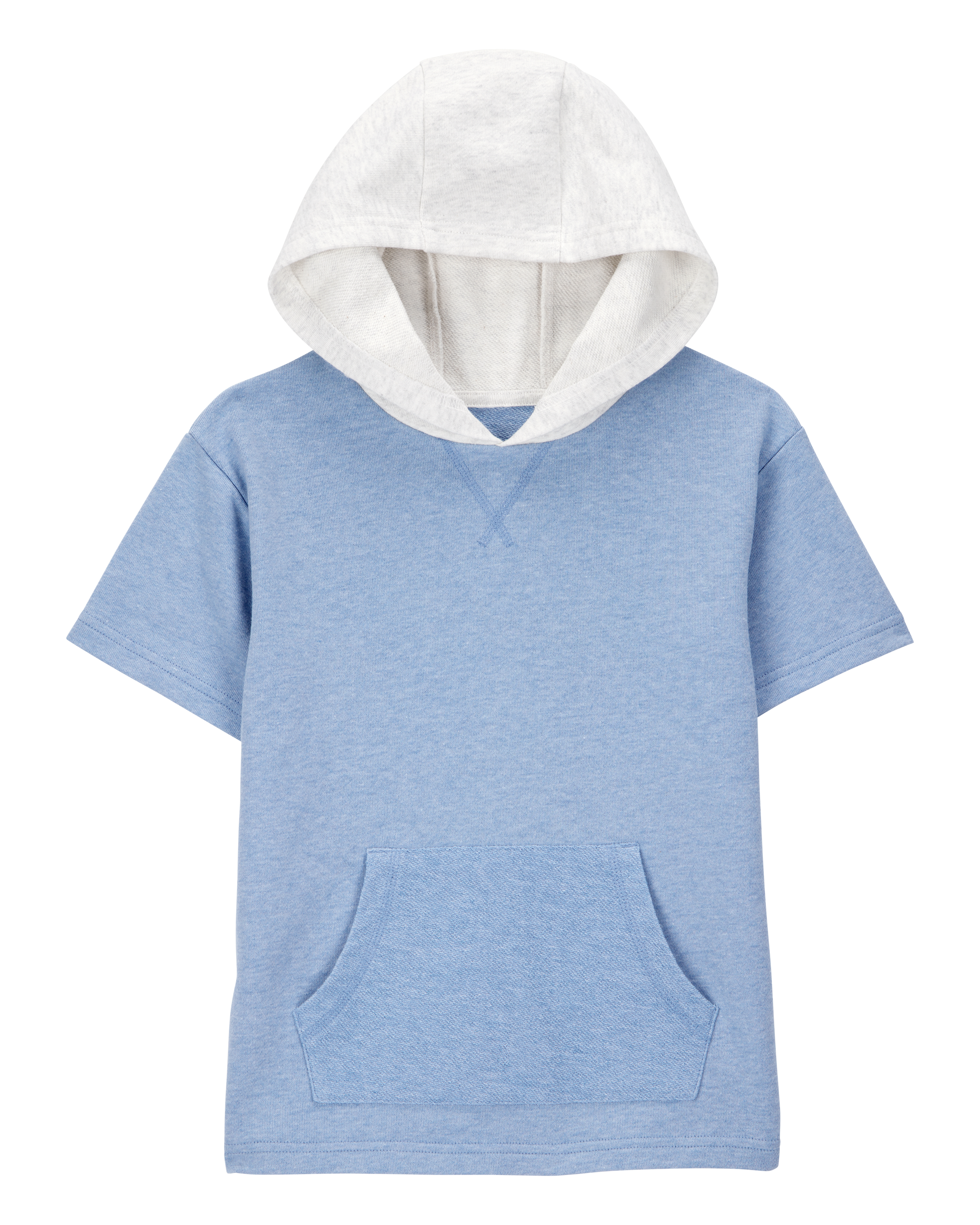 Kid Hooded French Terry Short-Sleeve Tee