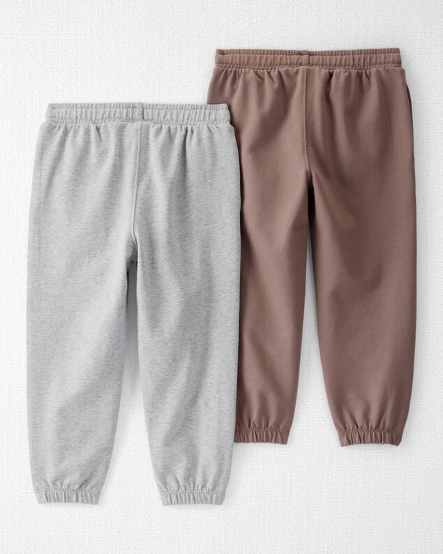 Product image 2 of Toddler 2-Pack Organic Cotton French Terry Sweatpants
