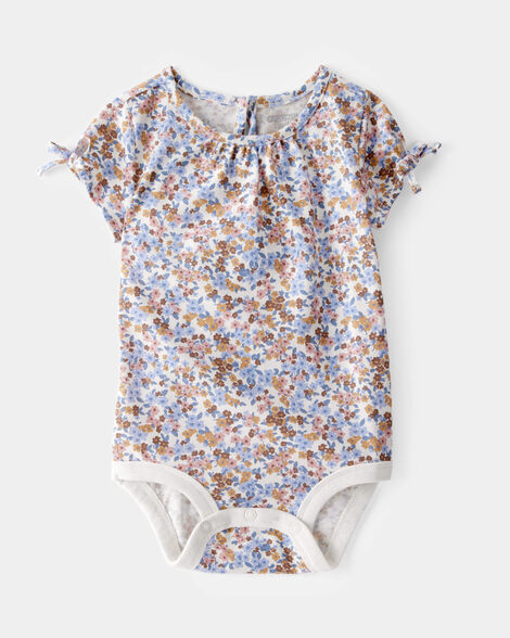 Product image 1 of Baby Floral Short-Sleeve Bodysuit