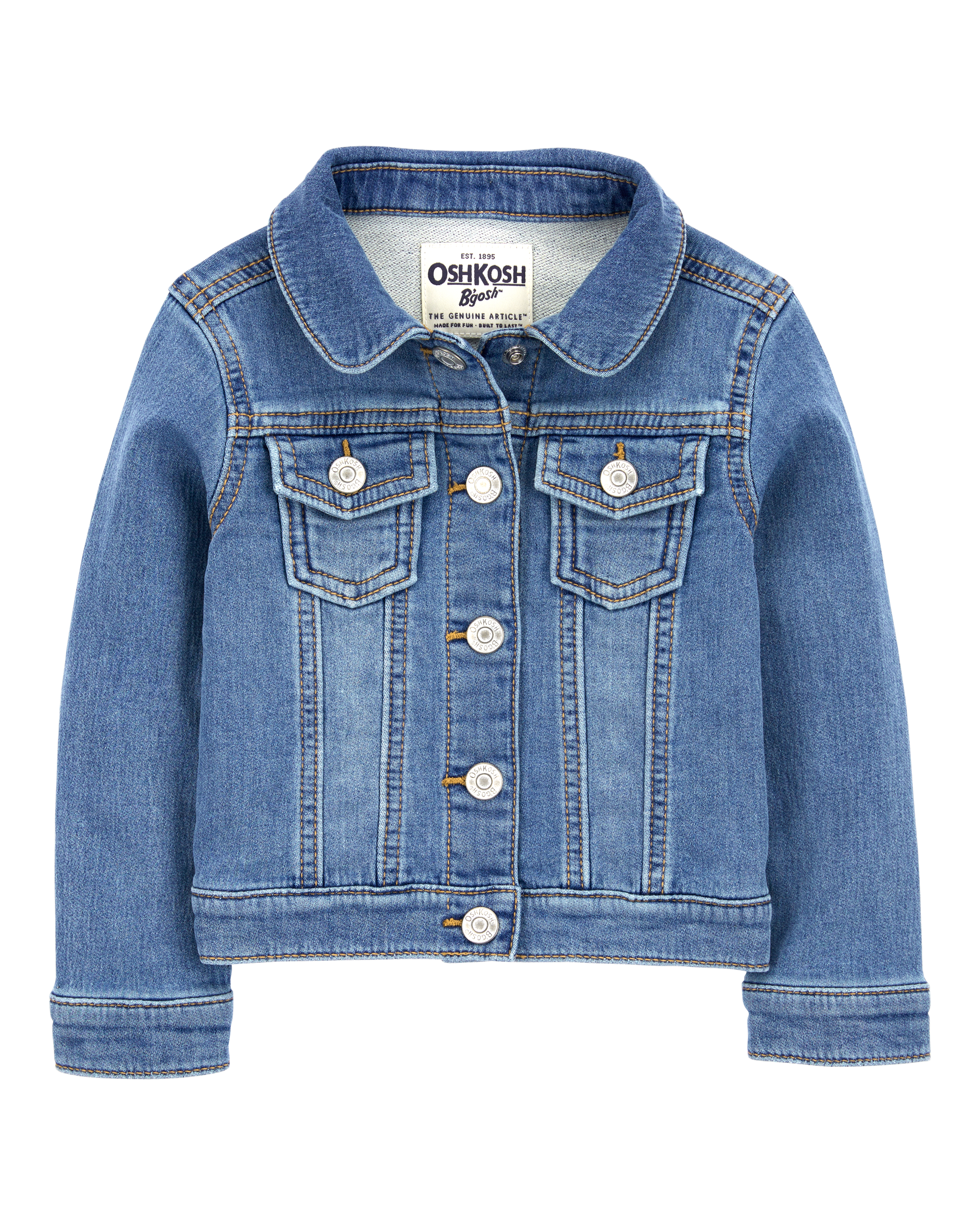 Toddler Denim Jacket - Medium Wash