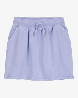 Product image 1 of Kid Active Drawstring French Terry Skort - Purple