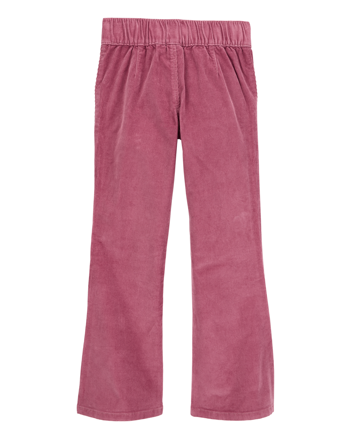 Kid Flared-Leg Corduroy Pants - Pink