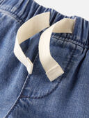 Chambray - Baby Organic Cotton Chambray Shorts, Selected