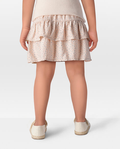Product image 3 of Toddler Floral Pull-On Ruffle Skort