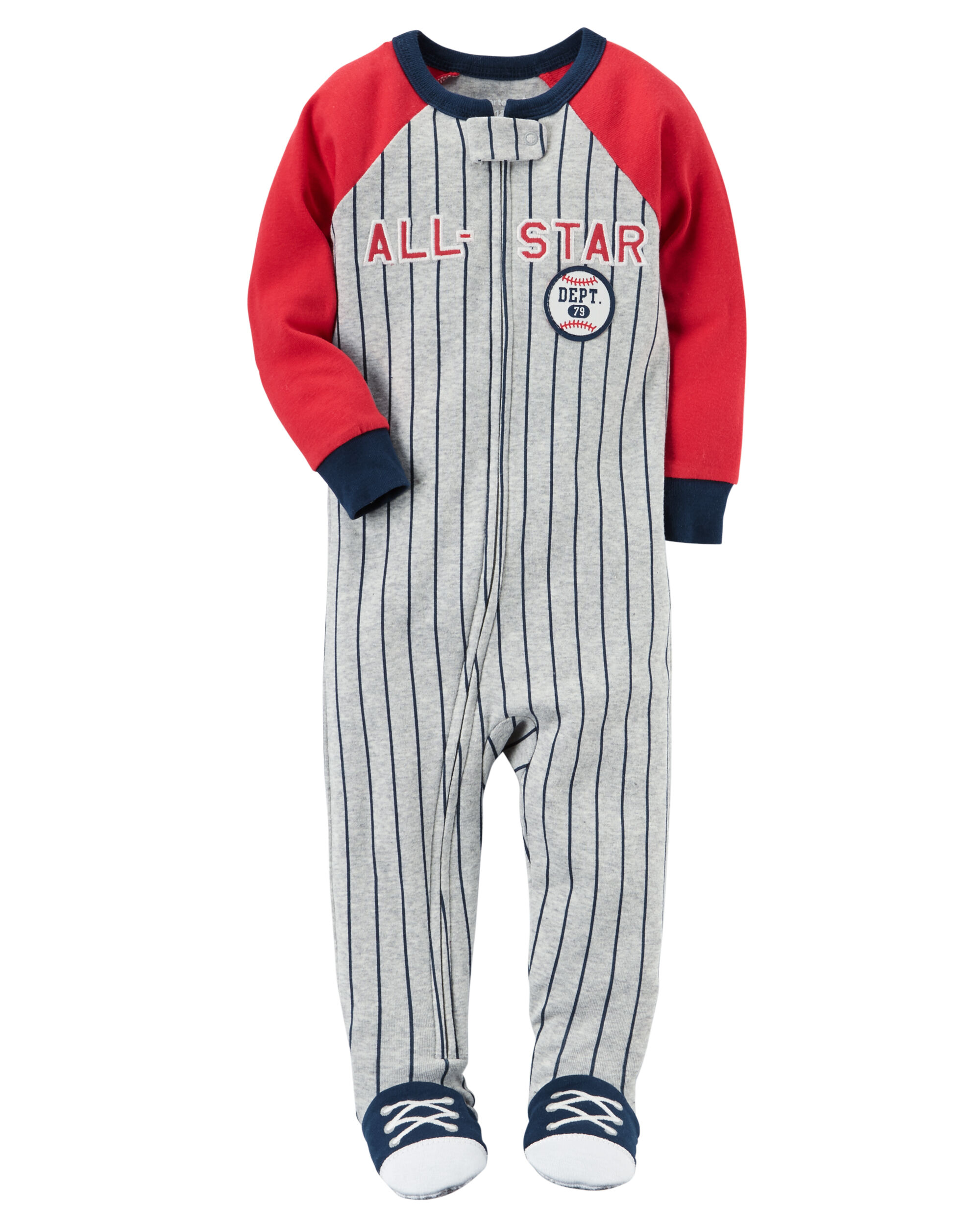 Carter's baseball onesie clearance