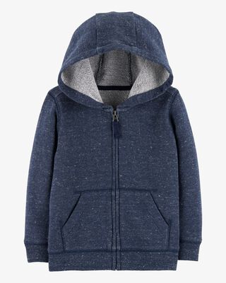 Product image 1 of Toddler Marled Zip-Up French Terry Hoodie