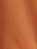 Warm Sienna - Baby Oh Hi Pumpkin Pie Organic Cotton French Terry Bubble, Selected
