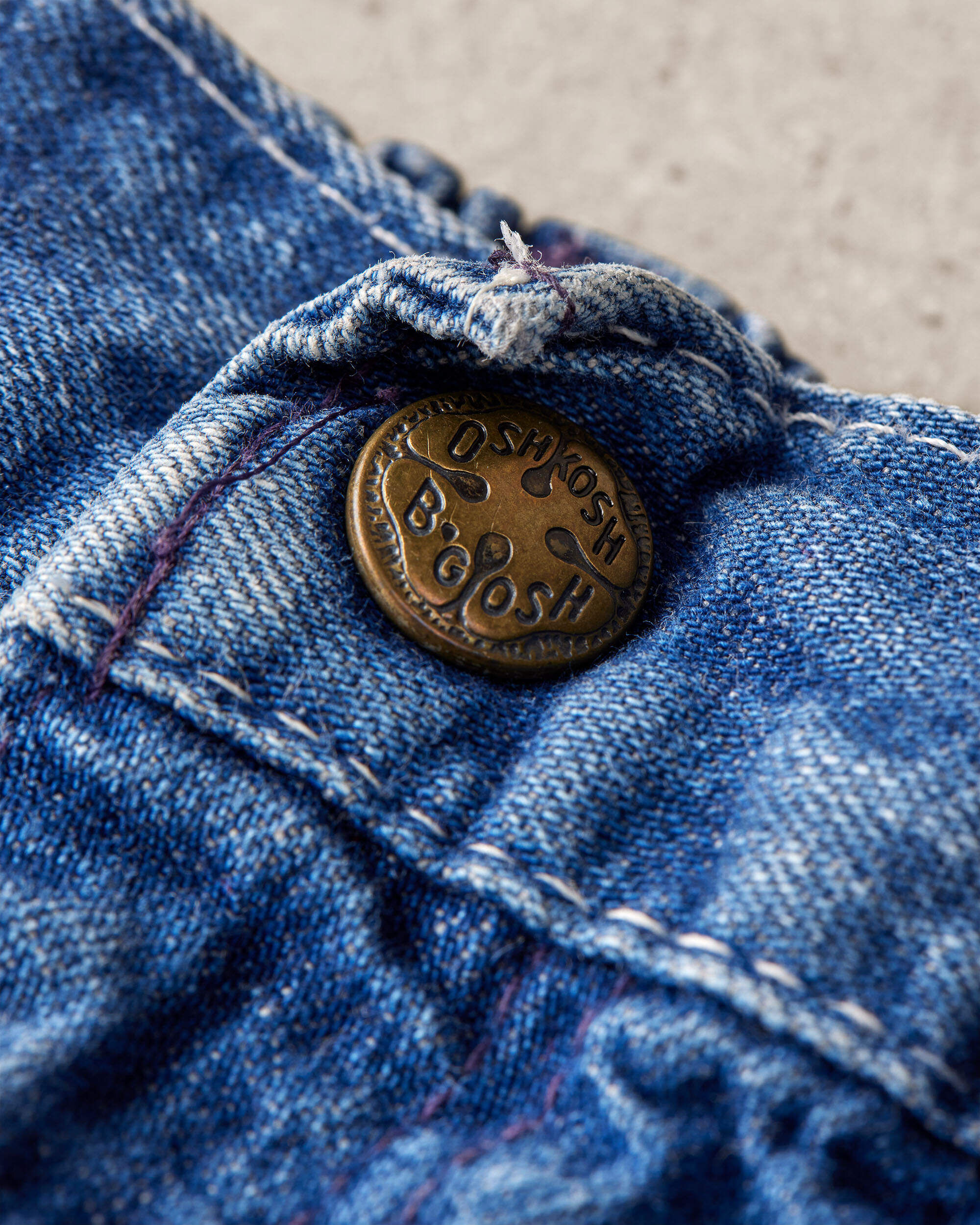 Toddler 4T Vintage Medium Wash Carpenter Jeans from the OshKosh Archive Release