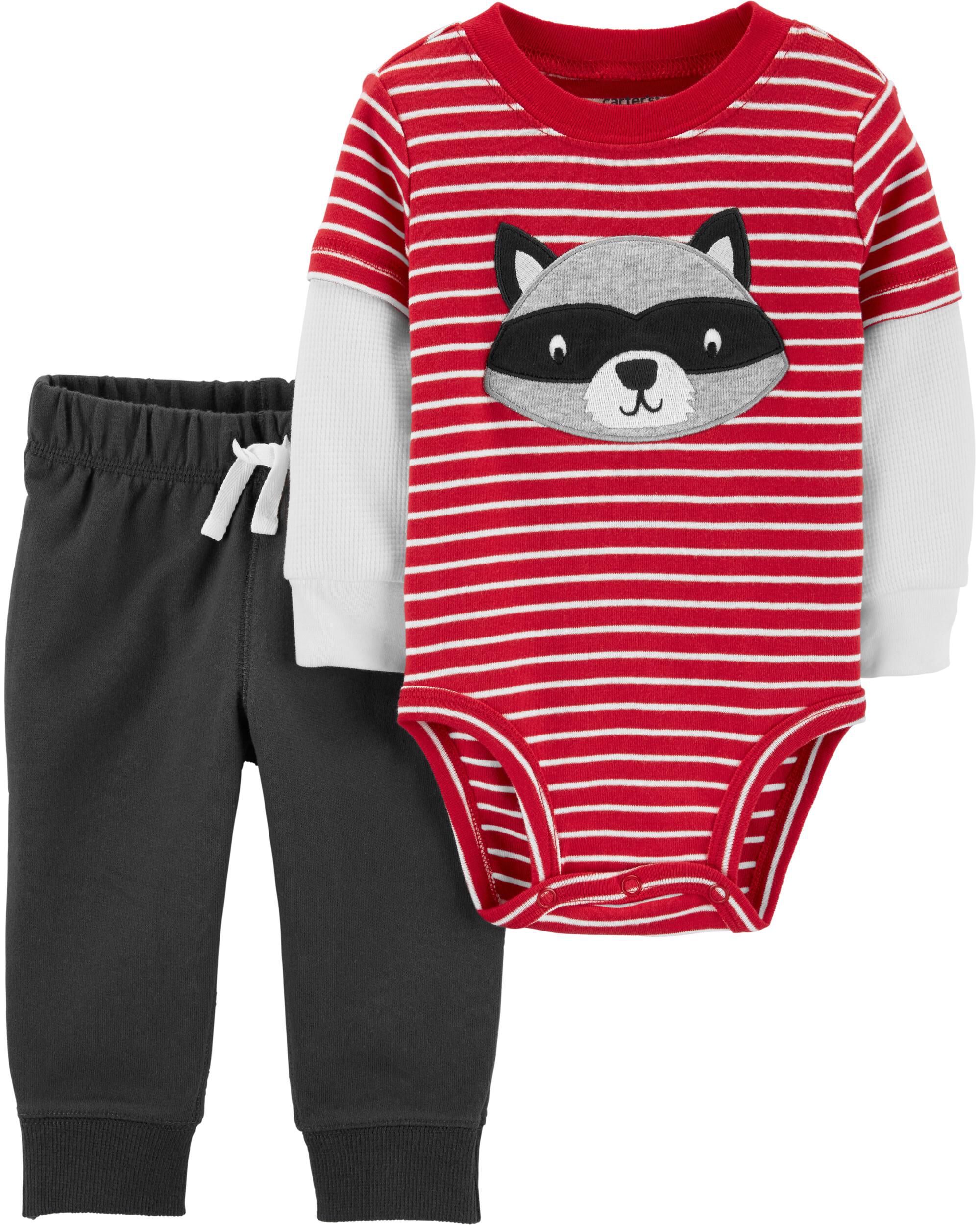 carter's raccoon stuffed animal