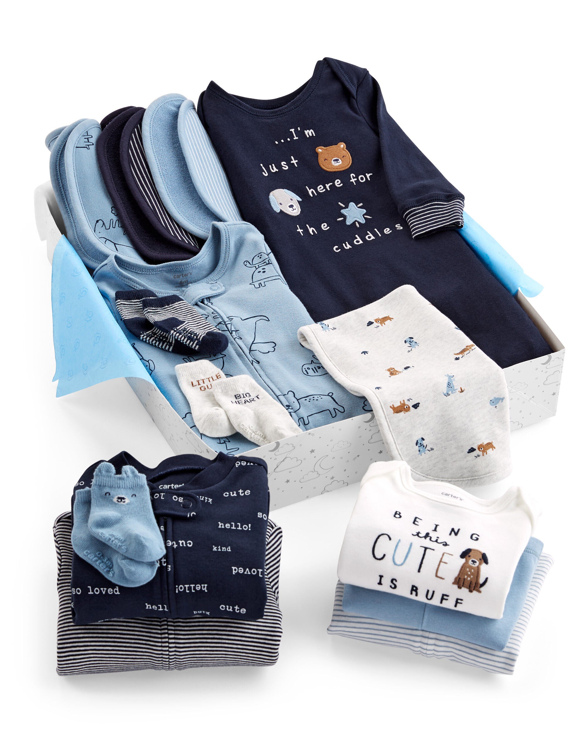baby boy newborn stuff