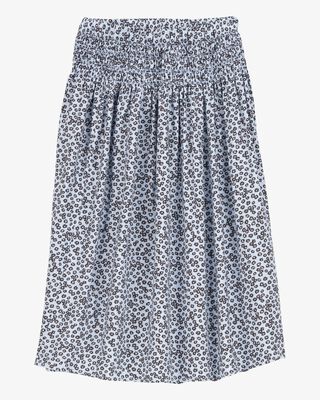 Product image 1 of Kid Floral Maxi Skirt - Blue