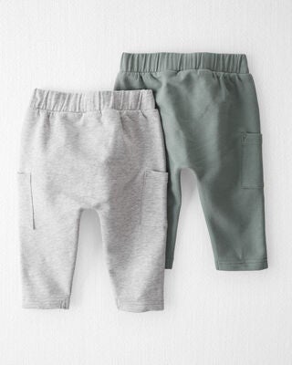 Product image 2 of Baby 2-Pack Organic Cotton Pants