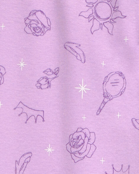  Product image 2 of Kid Disney Princess Snug Fit Cotton 2-Piece Pajamas - Purple