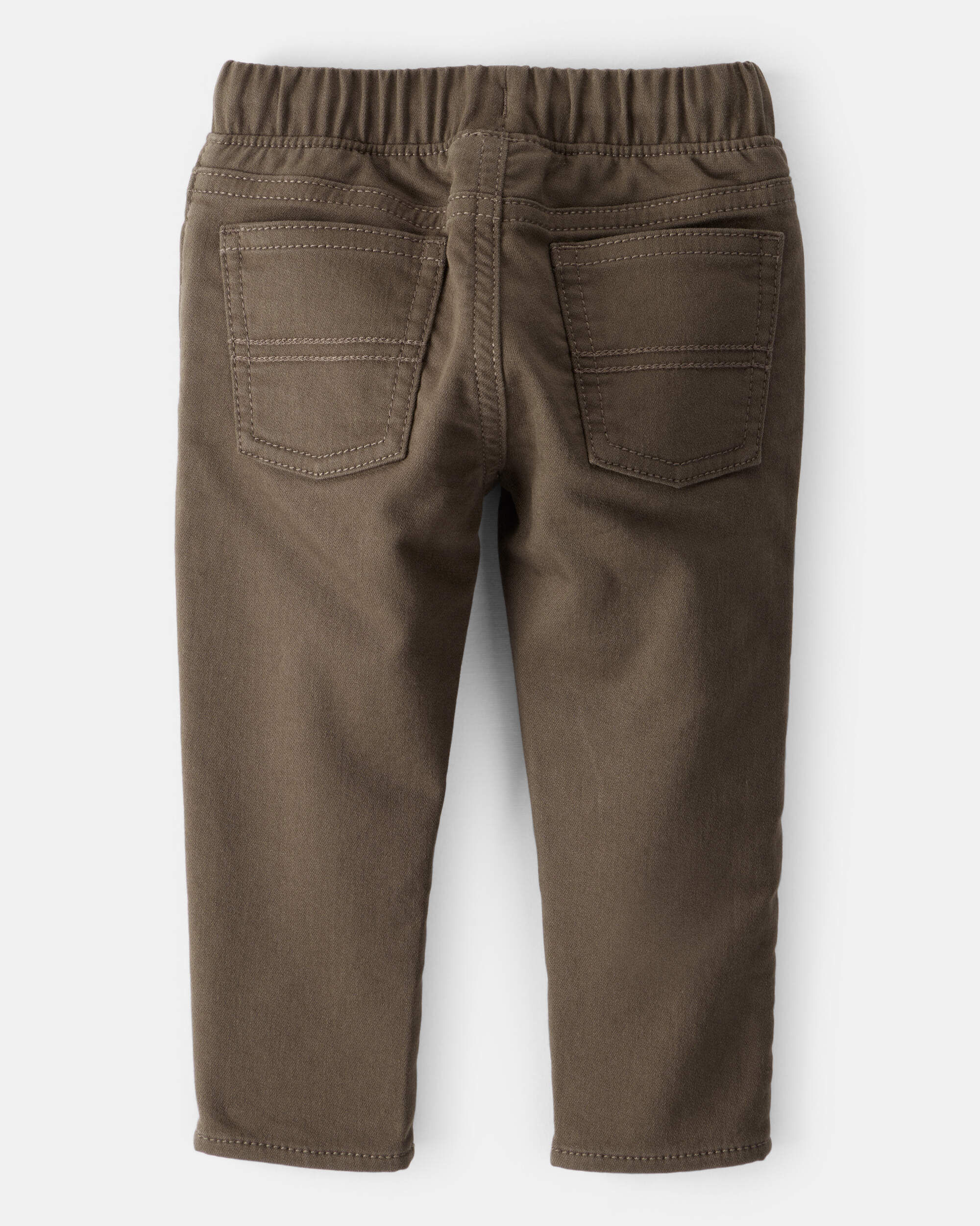 Baby Boy Pull-On Slim Fit Pants - Brown - OshKosh | Carter's