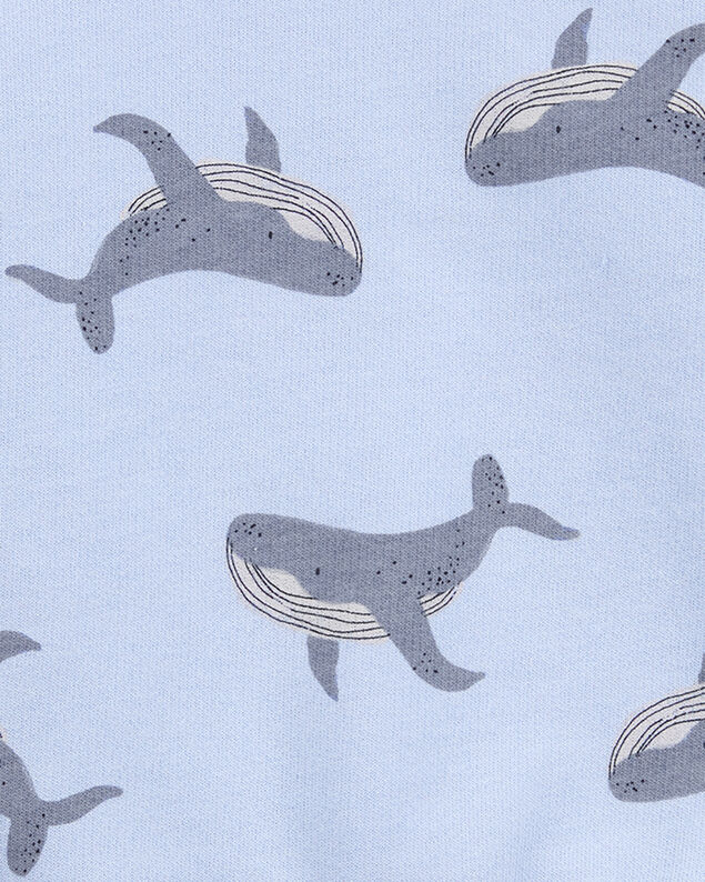 Product image 2 of Baby Whale Pullover Sweatshirt - Blue