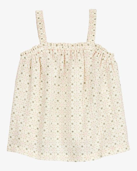  Product image 1 of Baby Floral Sleeveless Tank - Ivory