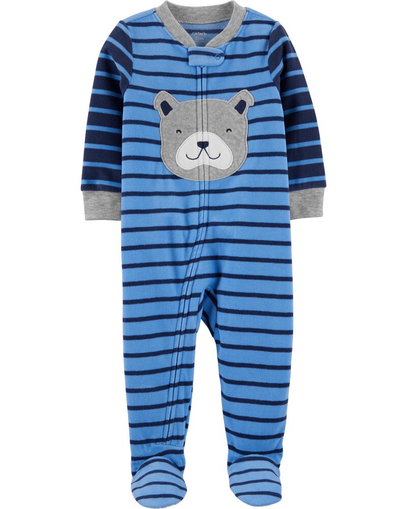 Carters Boys Footed 1 Piece Fleece Sleeper Pajamas Pajama Bottoms Clothing Accessories Urbytuscom