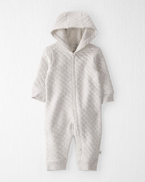  Product image 1 of Baby Organic Cotton Quilted Double Knit Hooded Pram