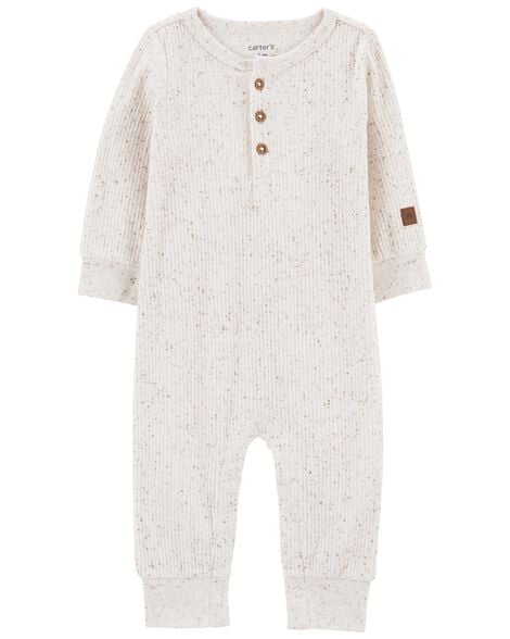Product image 1 of Baby Drop Needle Rib Jumpsuit