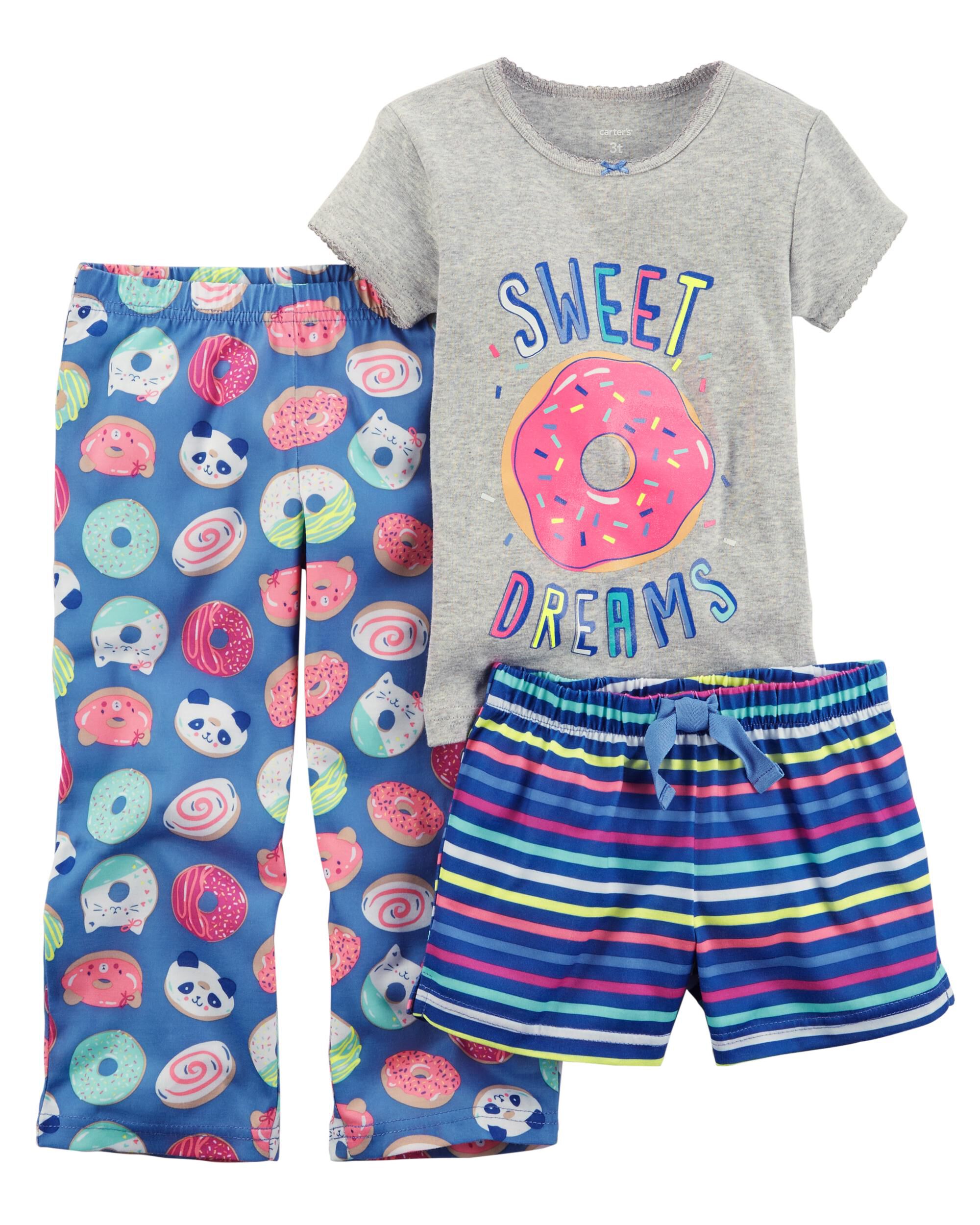 Carters donut pajamas sale