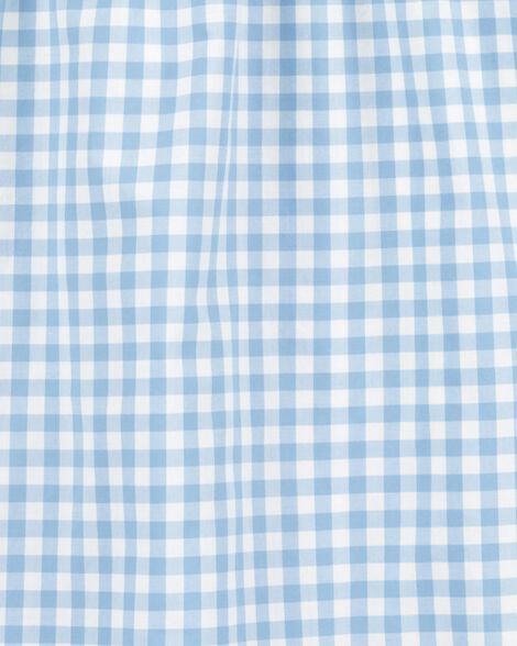  Product image 3 of Kid Gingham Sleeveless Dress - Blue