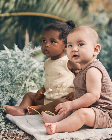 Product image 5 of Baby Organic Cotton Gauze Romper