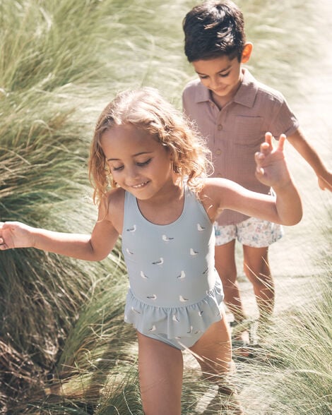 Product image 5 of Toddler Recycled Seagull-Print Swimsuit