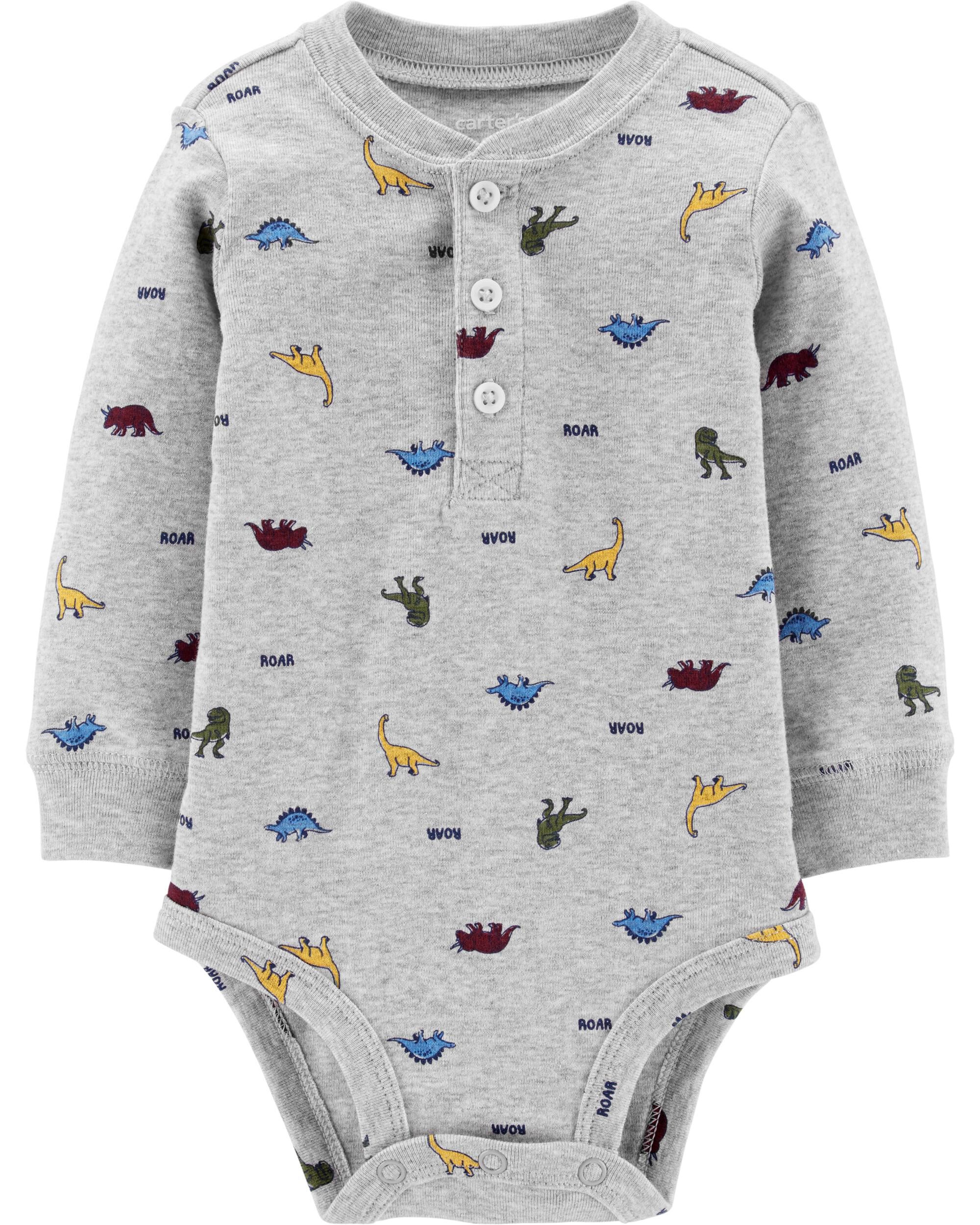 carter's dinosaur onesie