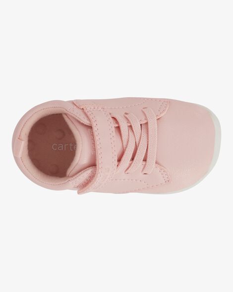  Product image 4 of  Every Step® First Walker  High-Top Sneakers - Pink