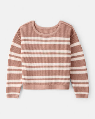 Product image 1 of Girls Long-Sleeve Sweater - Brown