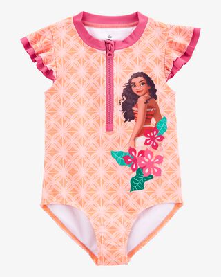 Product image 1 of Toddler Disney© Moana 1-Piece Swimsuit - Orange