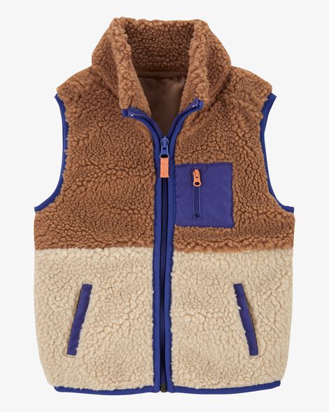Product image 1 of Baby Zip-Up Sherpa Vest