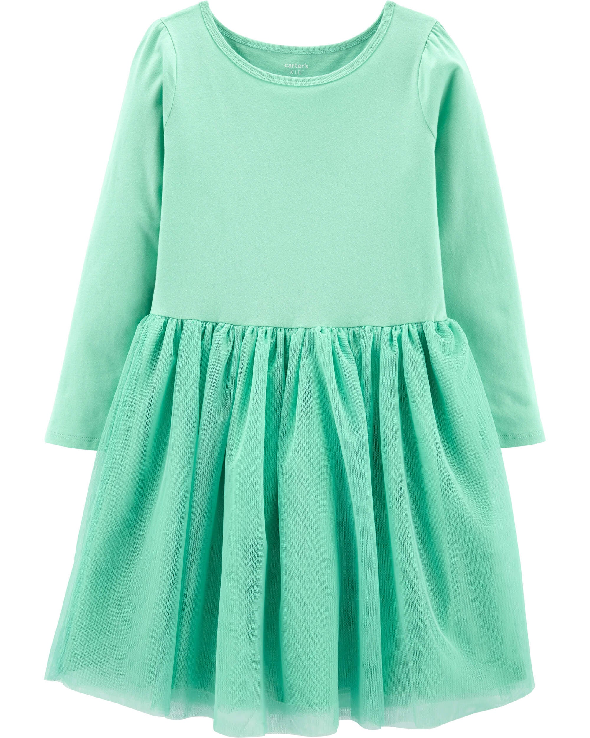 carters green dress