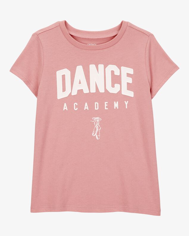 Product image 1 of Girls Dance Academy Short-Sleeve Graphic Tee - Pink