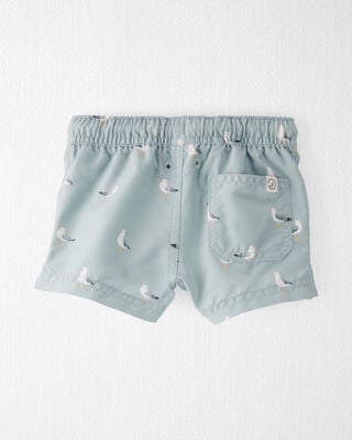 Product image 2 of Baby Boy Recycled Seagull-Print Swim Trunks