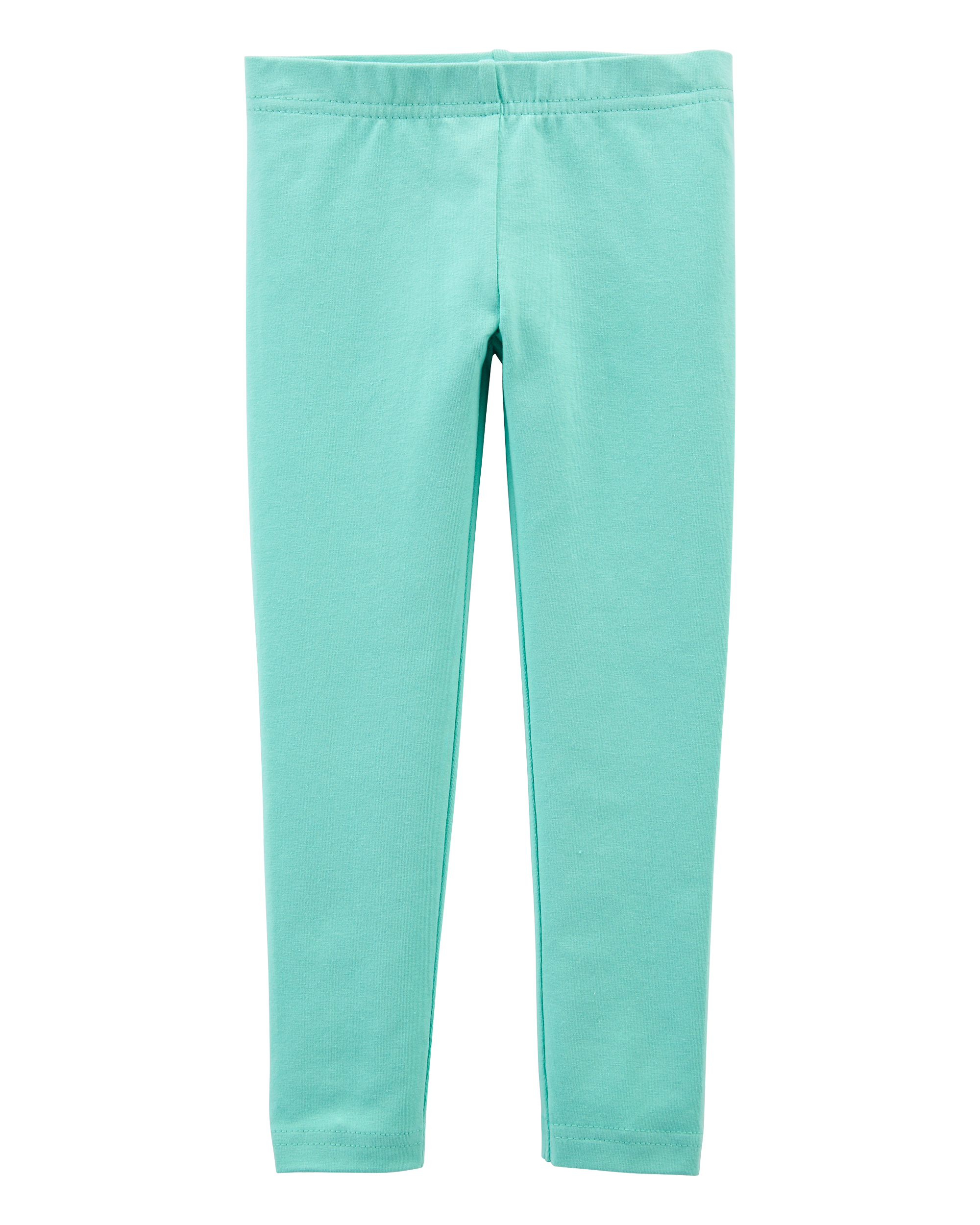 Toddler Girl Stretch Leggings - Turquoise