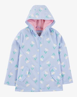 Product image 1 of Kid Color Changing Rain Jacket - Blue