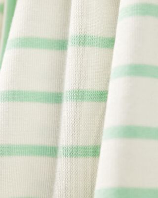 Product image 2 of Baby Striped PurelySoft Romper - Green