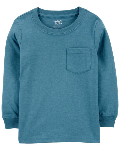 Product image 1 of Toddler Long-Sleeve Pocket Tee