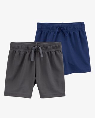Product image 1 of Toddler 2-Pack Active Mesh Shorts