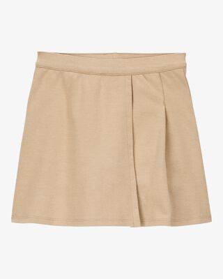 Product image 1 of Kid Ponte Knit Uniform Skirt - Khaki